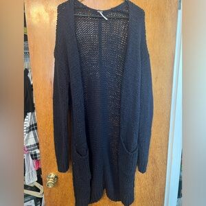 Free People knit cardigan